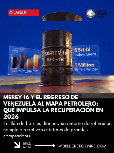 Merey 16: Demanda Sólida en Refinerías de Alta Conversión y Dinámica de Diferenciales