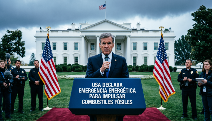 Trump declara emergencia energética para impulsar combustibles fósiles